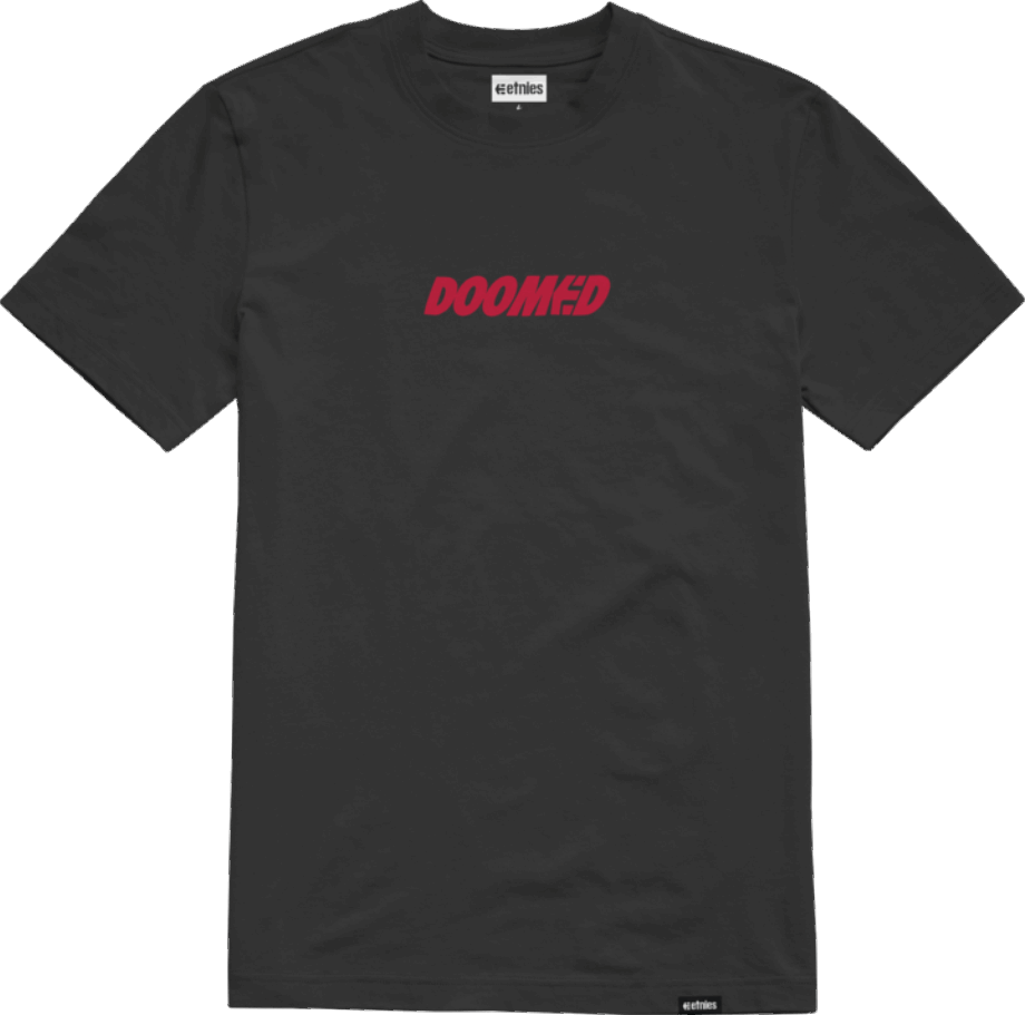 Doomed Wash Tee Etnies Svart