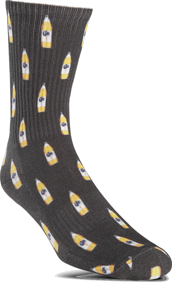 Etnies Black Colt 45 Crew Strumpa