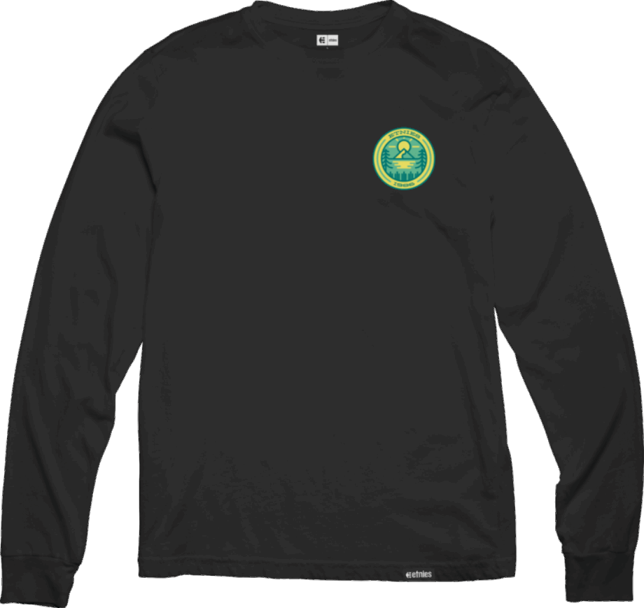 Etnies Svart Jw Utomhus L/s Tee