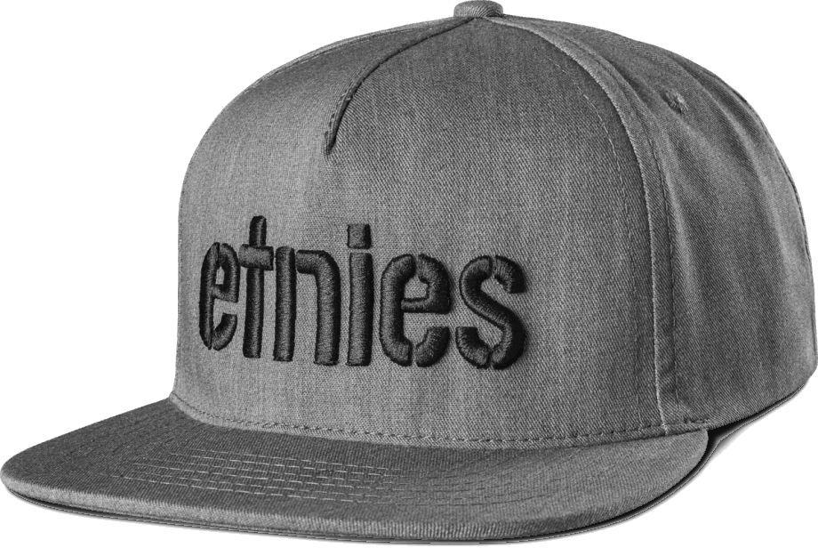 Etnies Charcoal/heather Corp Snapback Hatt