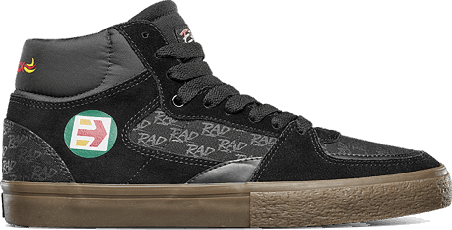 Skruv Vulc Mid X Rad Black/gum Etnies